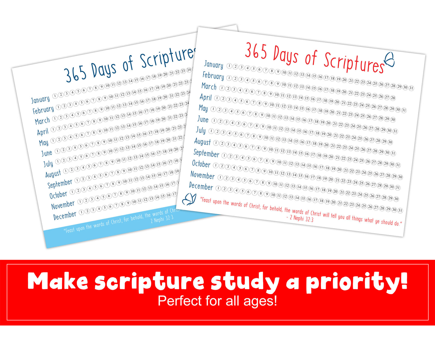 365-Day Scripture Study Tracker