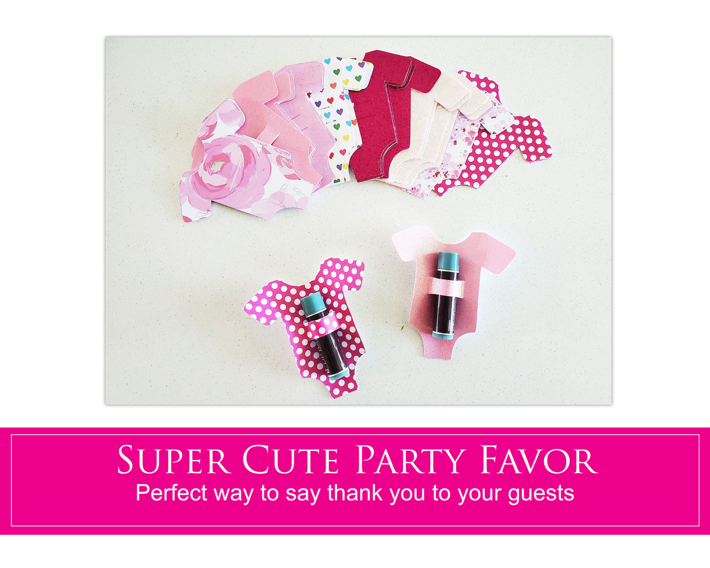 Baby Shower Lip Balm Party Favor
