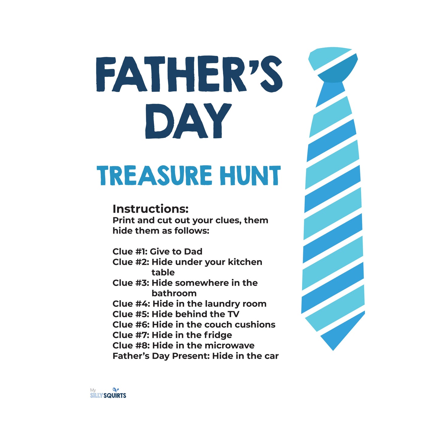 Father's Day Treasure Hunt
