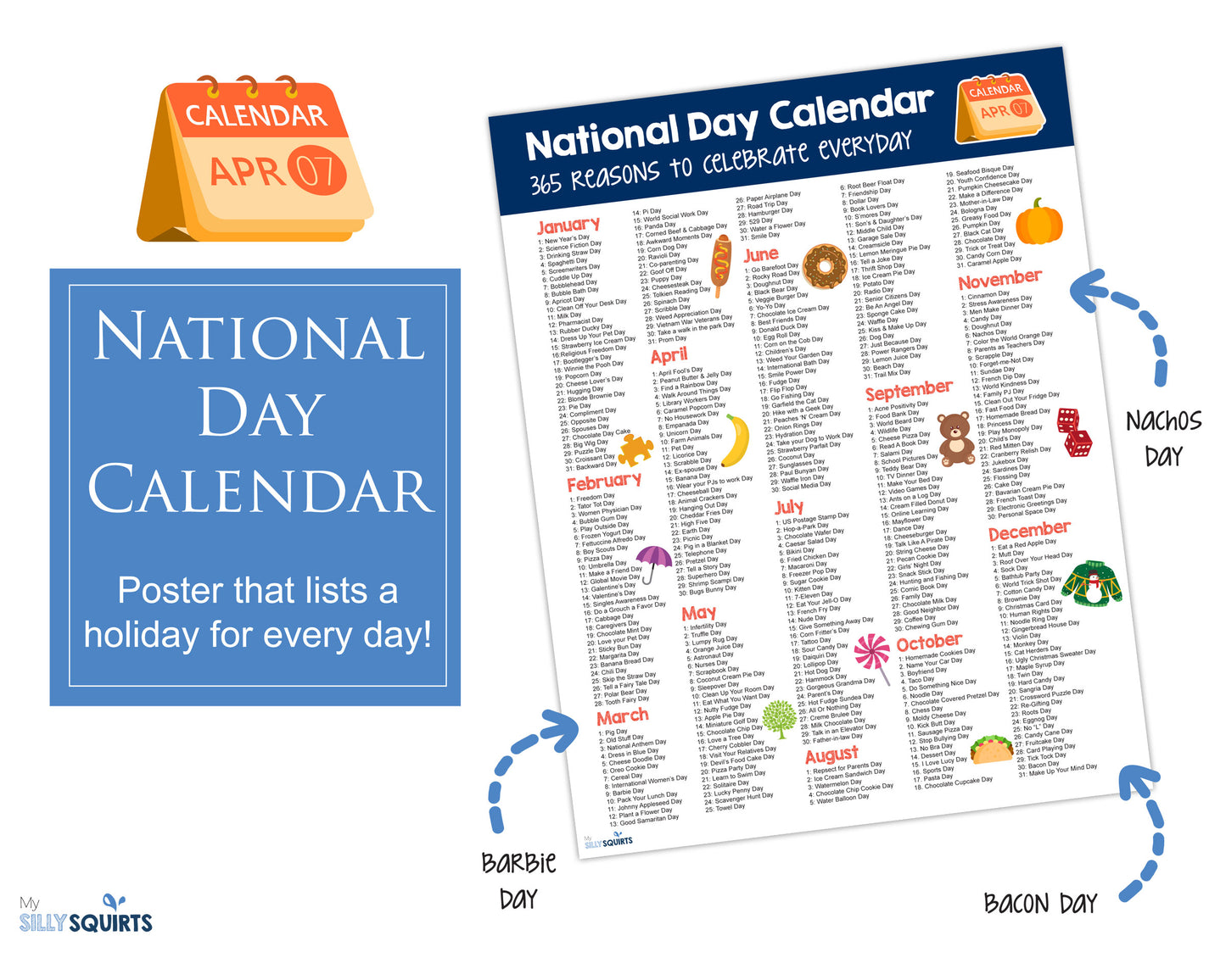 National Day Calendar Poster