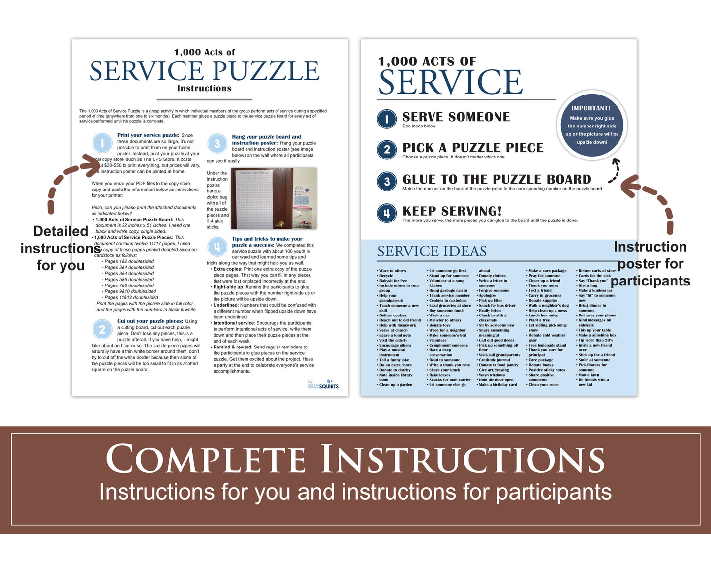 1,000 Acts of Service Puzzle