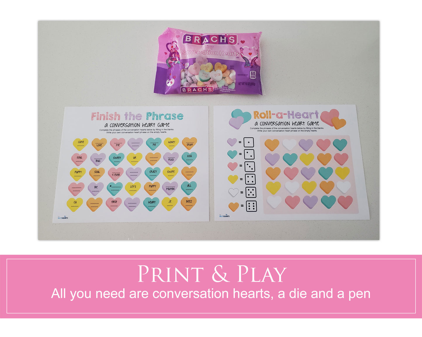 Valentine's Day Printable Games