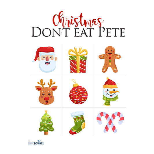 Don't Eat Pete Christmas Party Game
