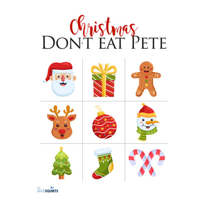 Don't Eat Pete Christmas Party Game