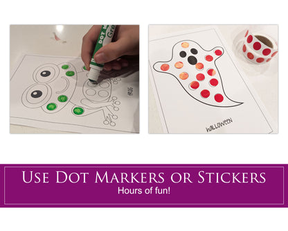 Dot Marker Activity Pages