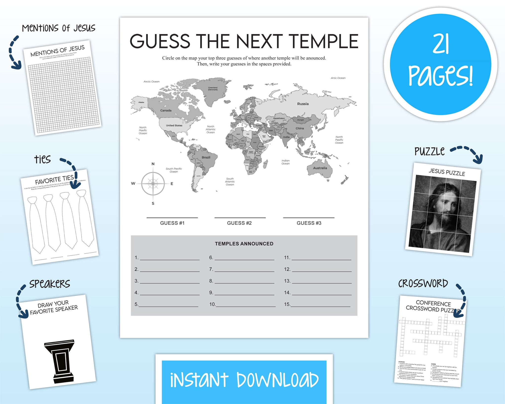 LDS General Conference Activity Packet Mysillysquirts lds-general-conference-activity-packet-mysillysquirts