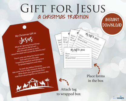 Gift for Jesus Christmas Activity