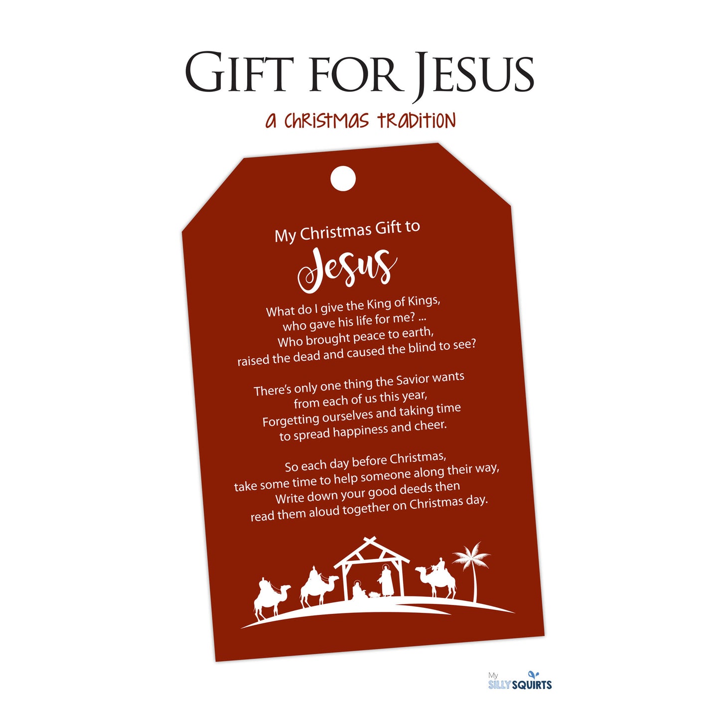 Gift for Jesus Christmas Activity