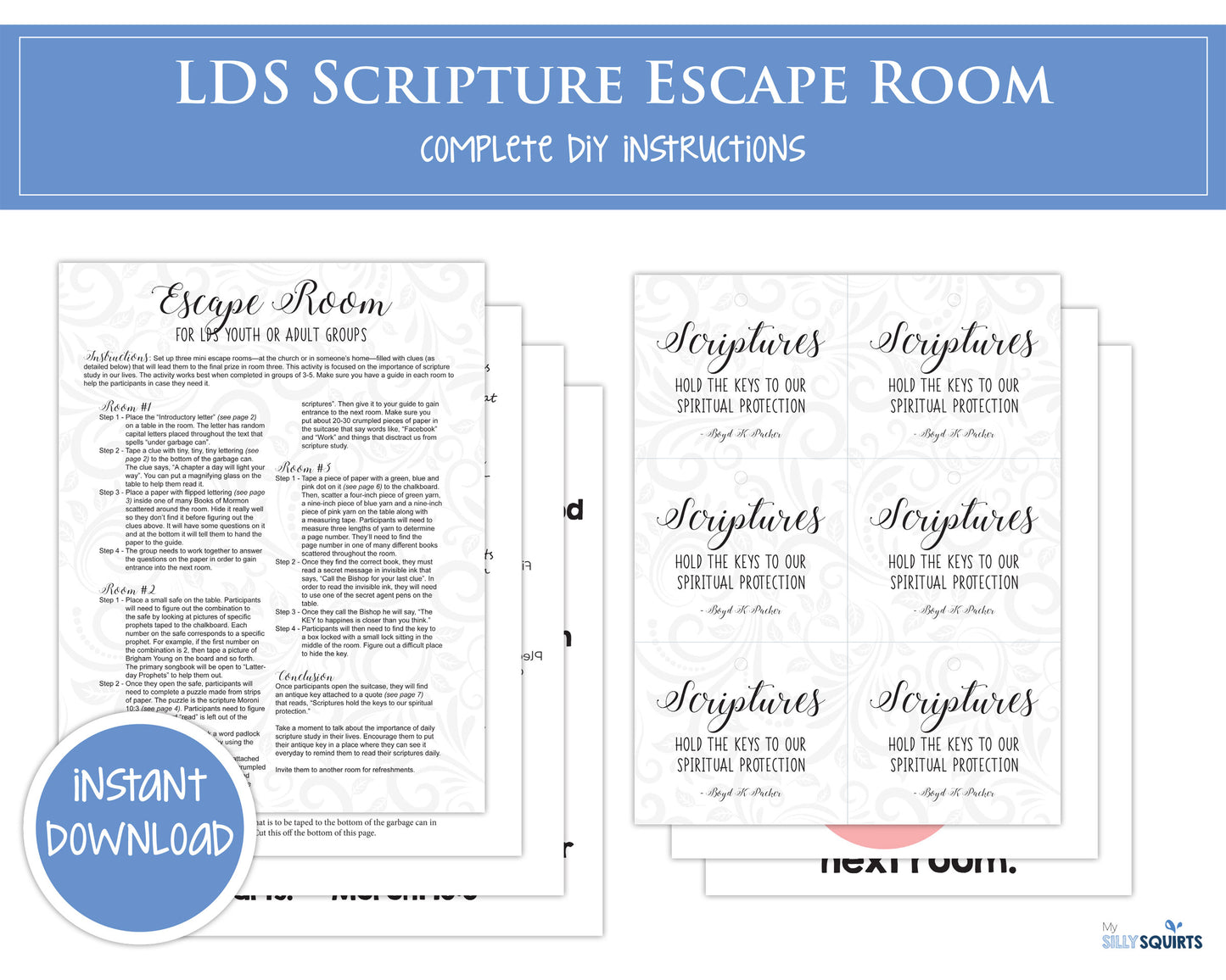 LDS Scripture Escape Room