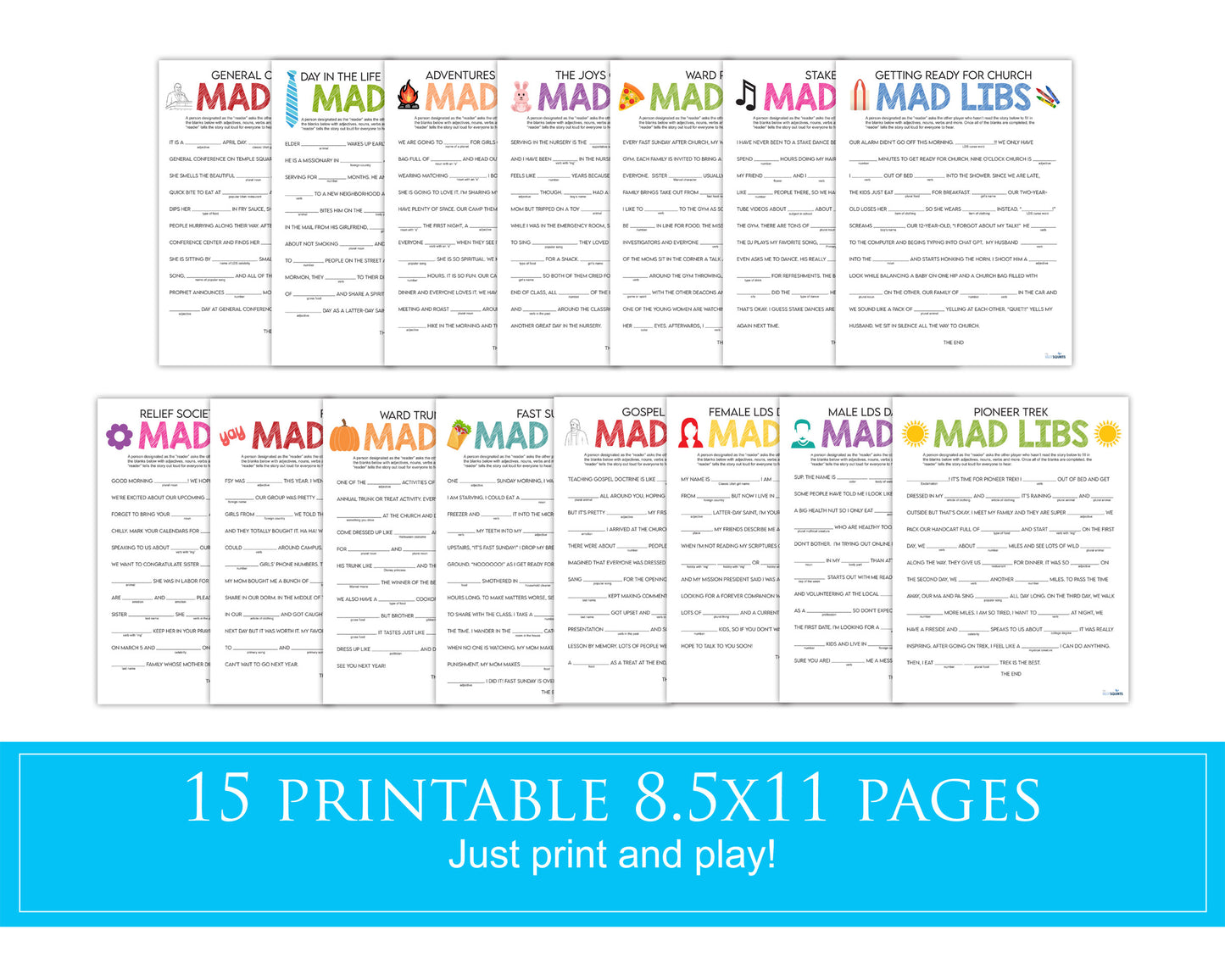 Latter-day Saints Mad Libs