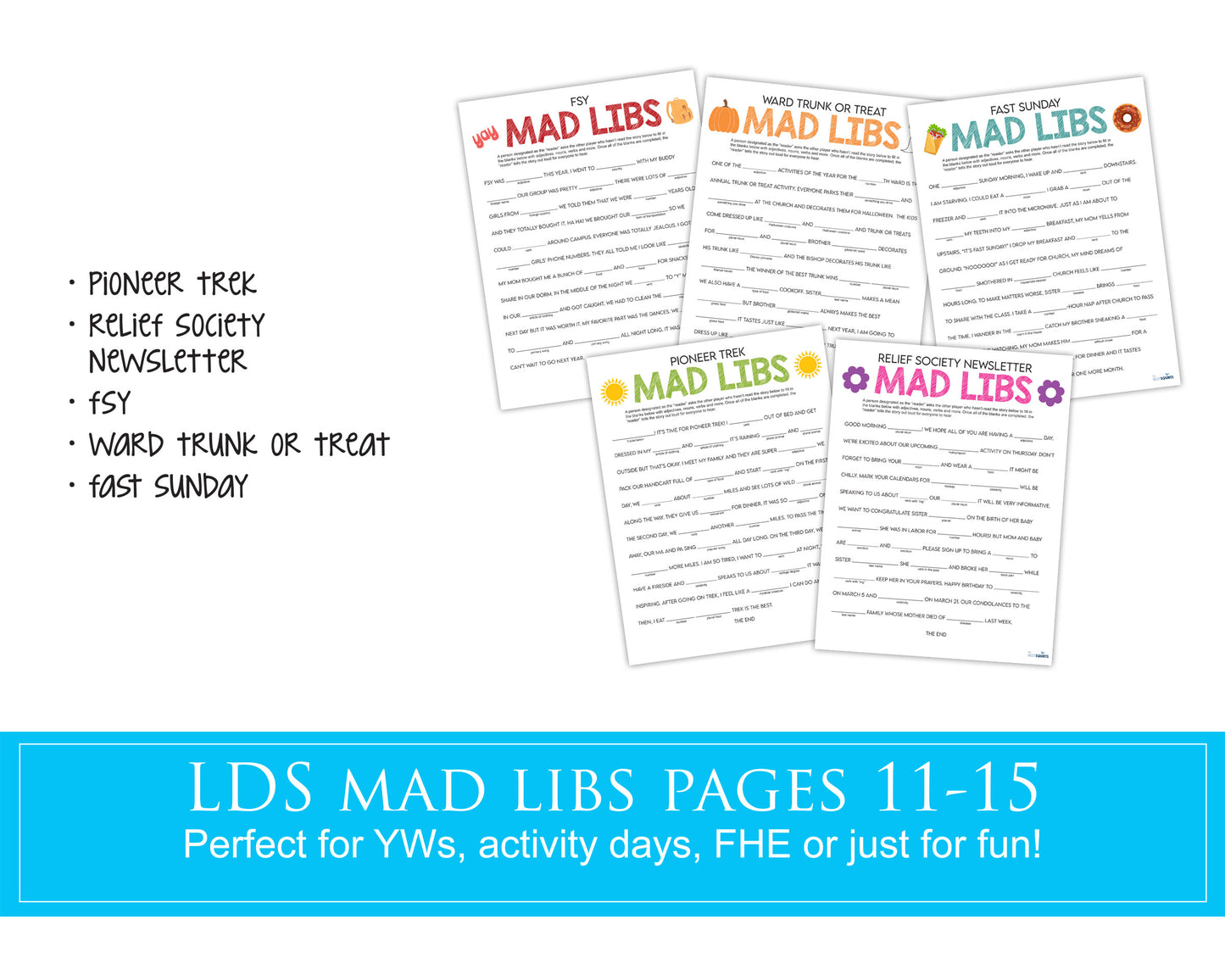 Latter-day Saints Mad Libs