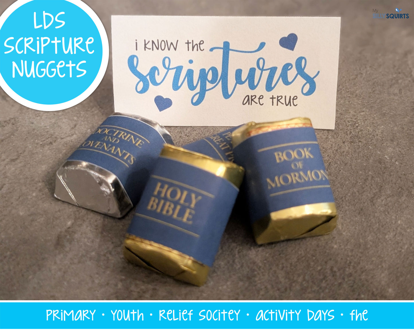 LDS Scripture Nugget Wrappers