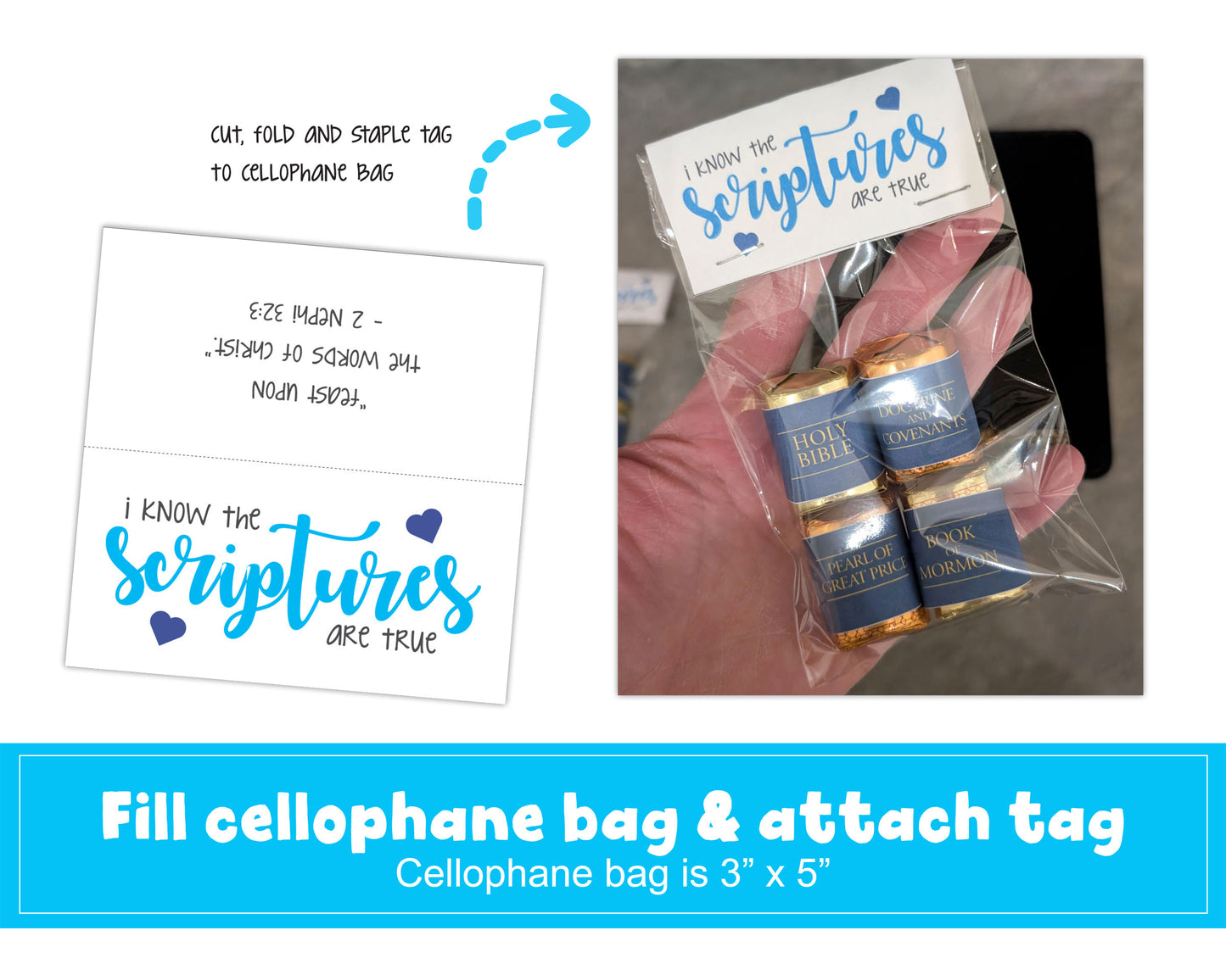 LDS Scripture Nugget Wrappers