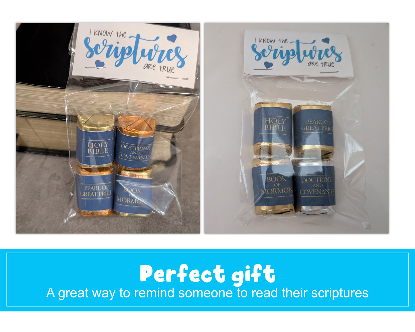 LDS Scripture Nugget Wrappers