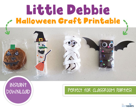 Little Debbie Halloween Craft Printable