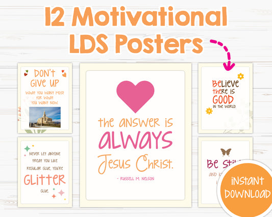 LDS Motivational Posters