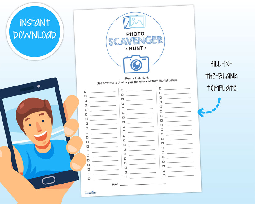 Photo Scavenger Hunt Template – mysillysquirts