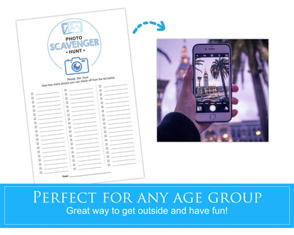 Photo Scavenger Hunt Template