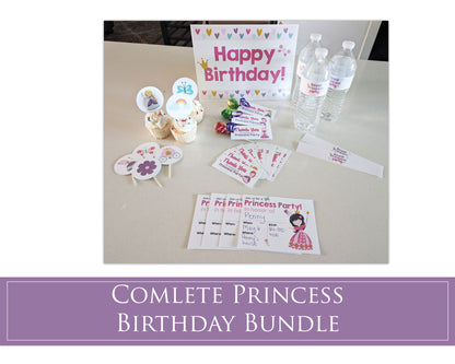 Princess Birthday Party Bundle