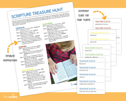 LDS Scripture Treasure Hunt