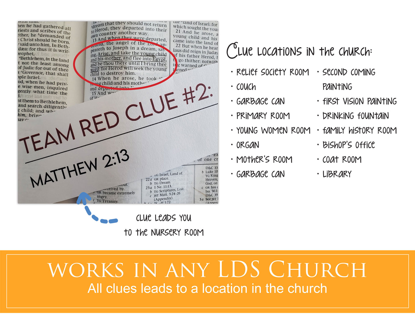 LDS Scripture Treasure Hunt