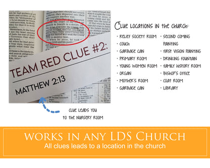 LDS Scripture Treasure Hunt