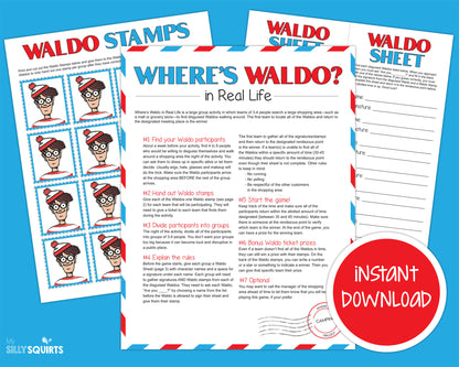 Where's Waldo Youth Activity Packet