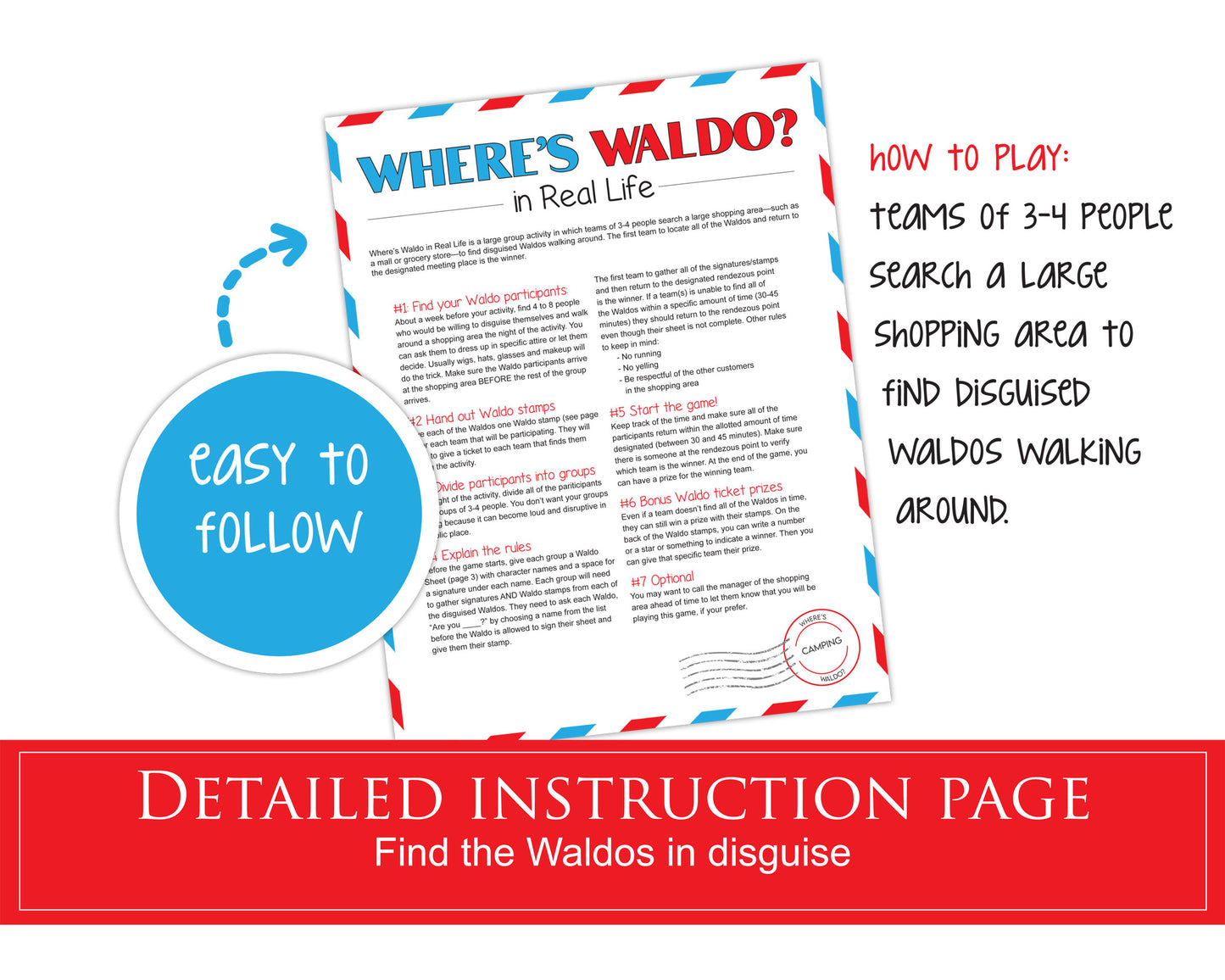 Where's Waldo Youth Activity Packet