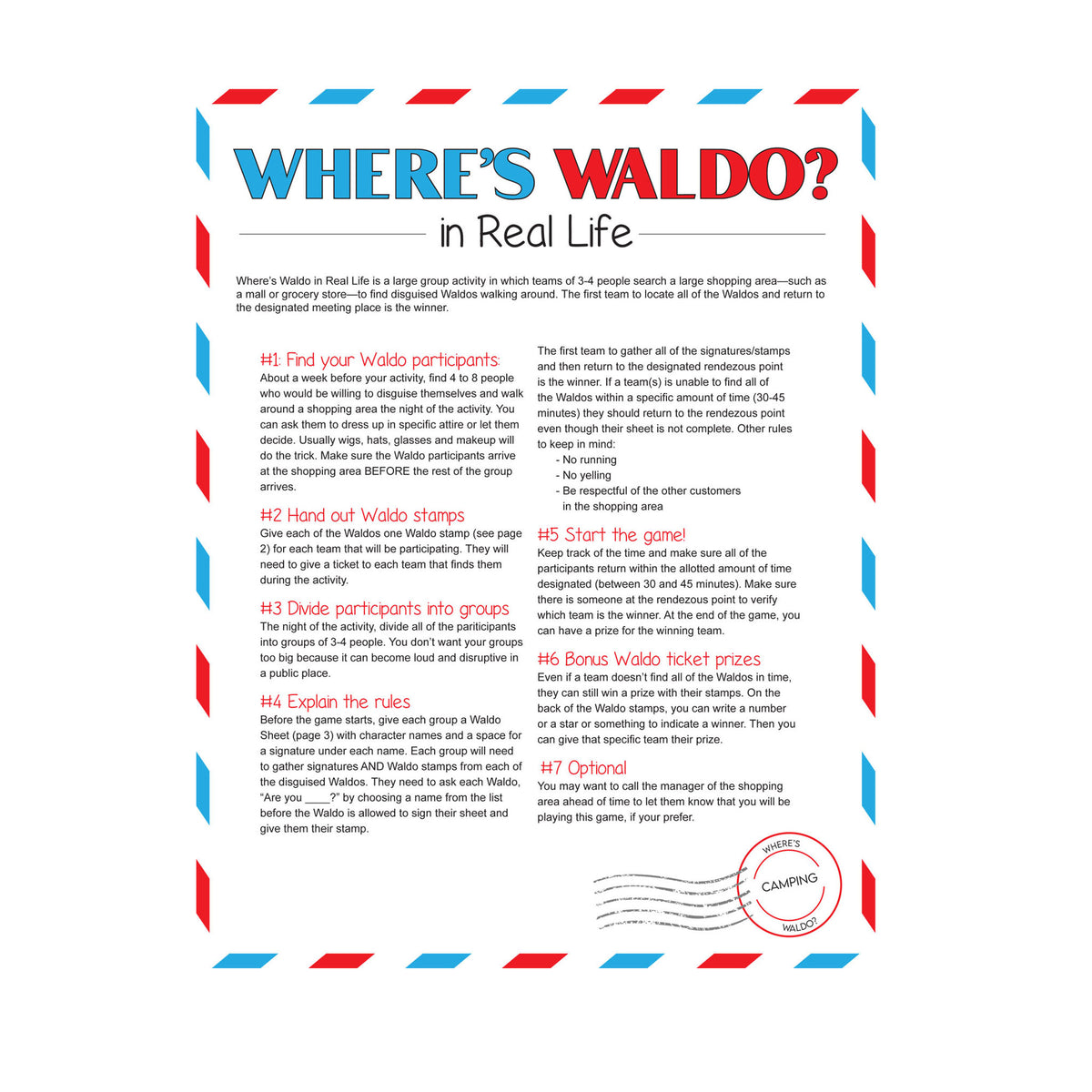 Where's Waldo Youth Activity Packet – mysillysquirts