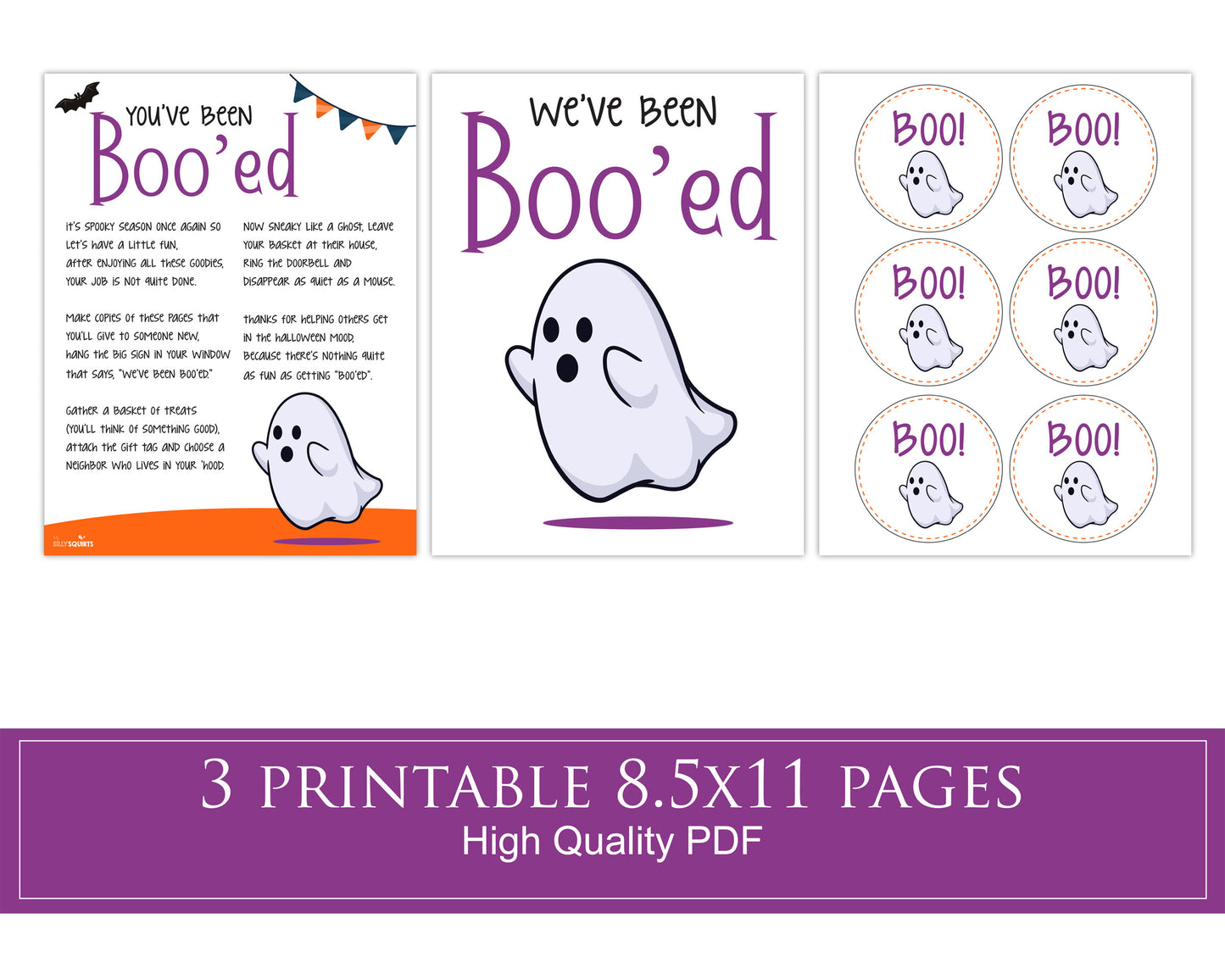 You've Been Boo'ed Printable