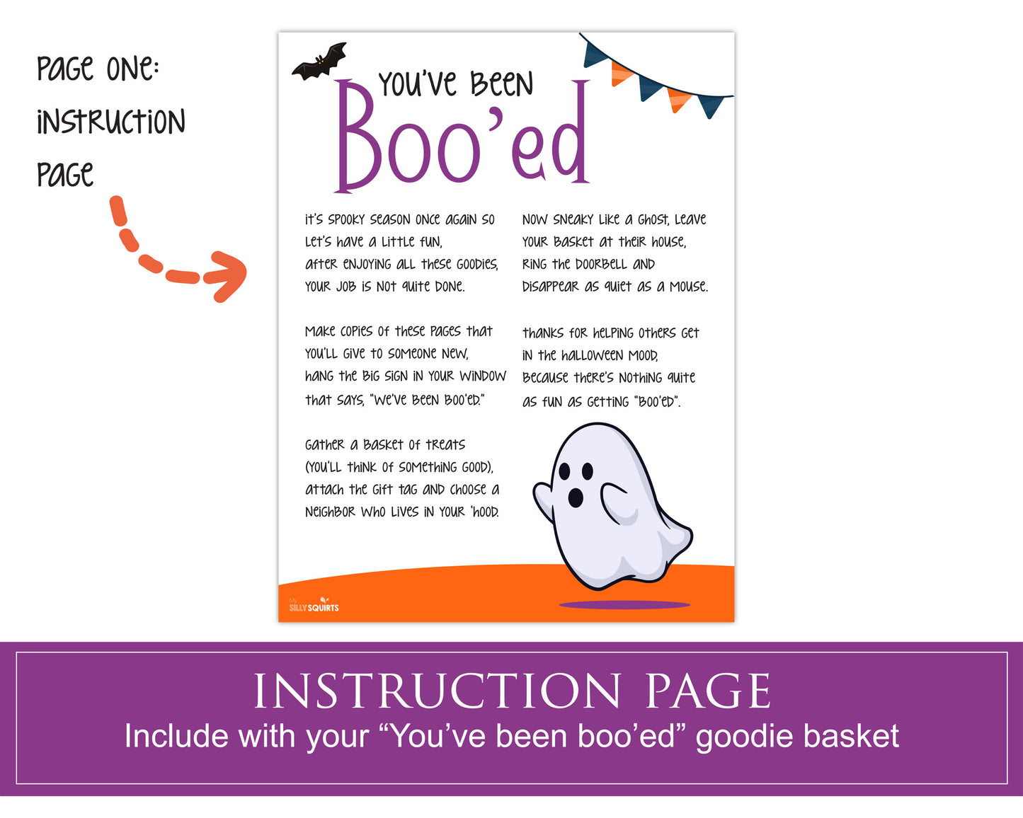 You've Been Boo'ed Printable