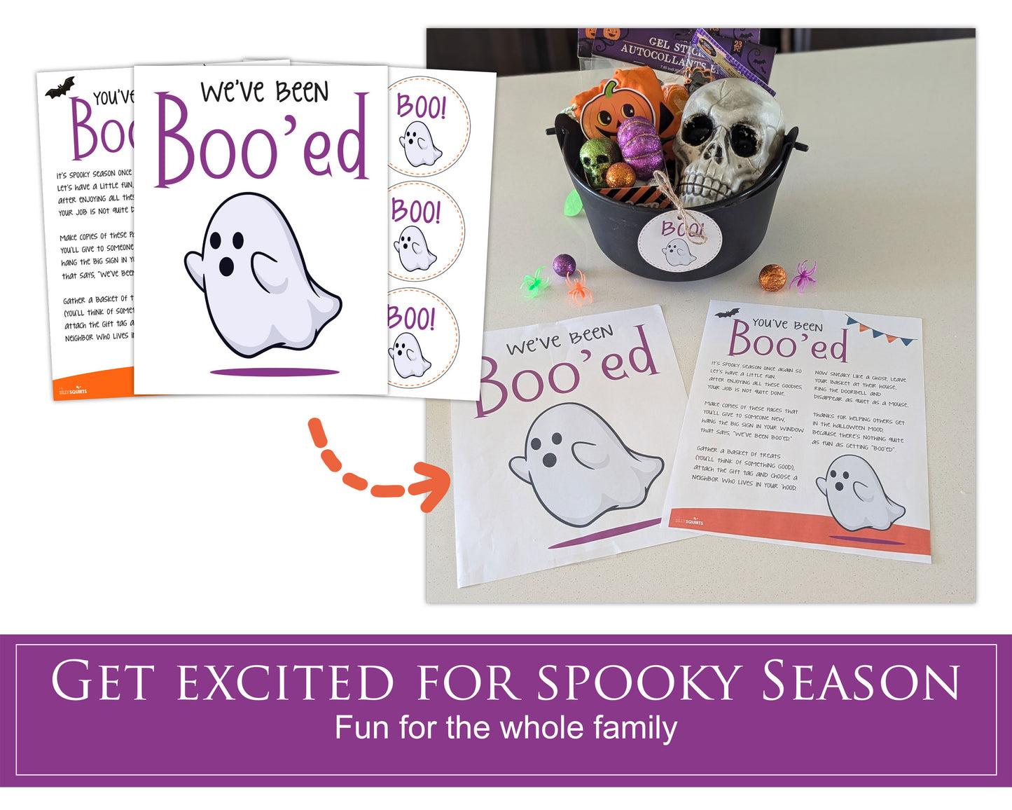 You've Been Boo'ed Printable