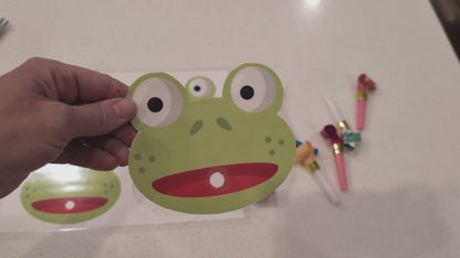 Freddy the Frog alphabet letter game printable