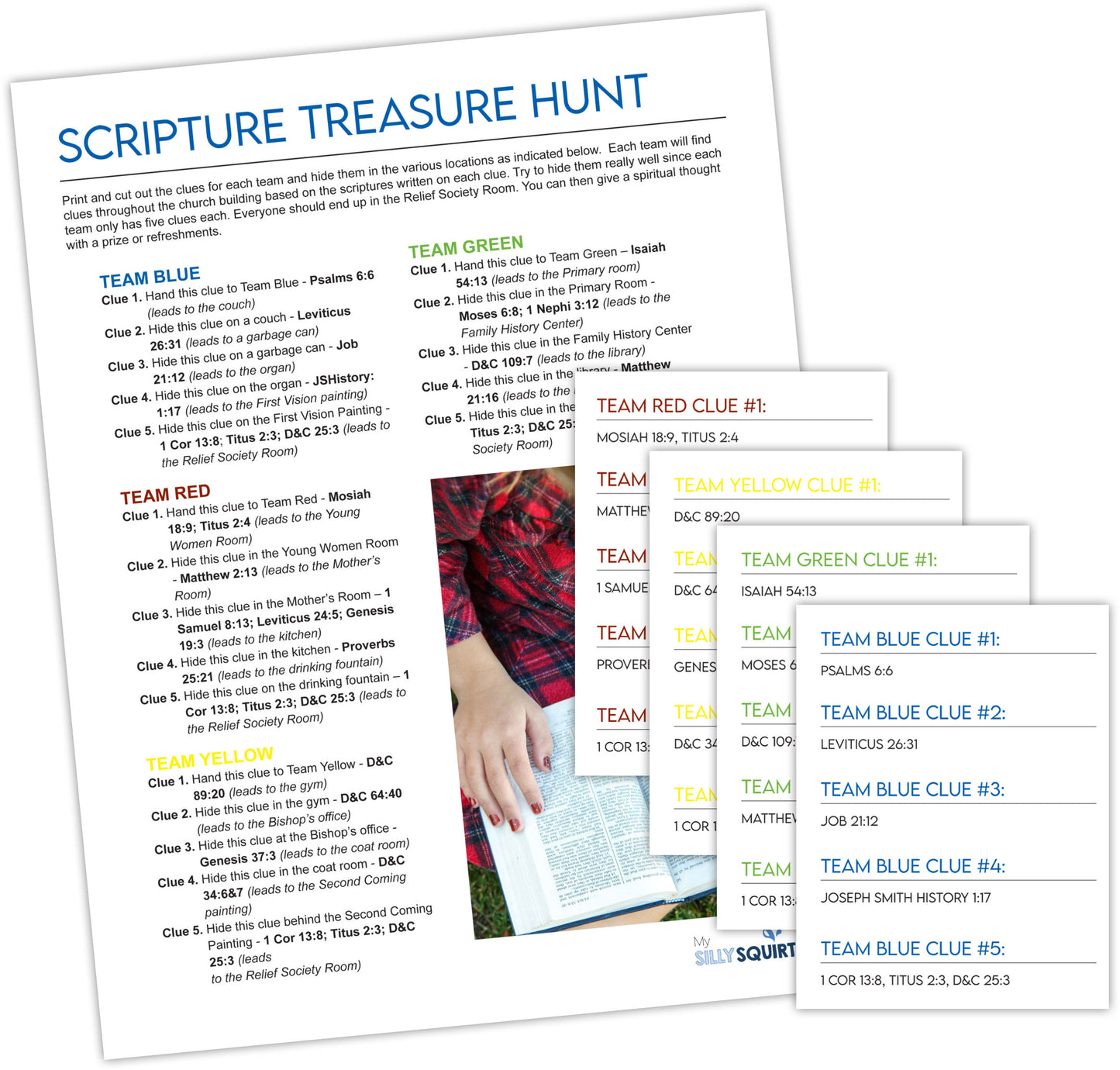 LDS Scripture Treasure Hunt